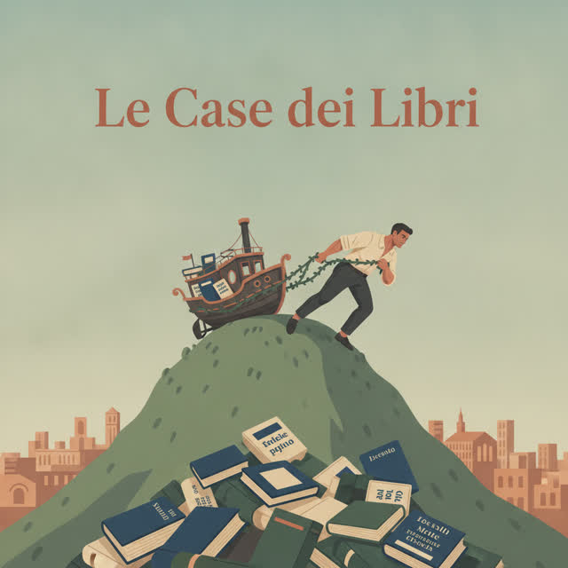 Copertina della serie Le Case dei Libri, generata da Earshot